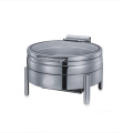 Catering restaurant luxury GN pan display stainless steel buffet food warmer chafing dish
